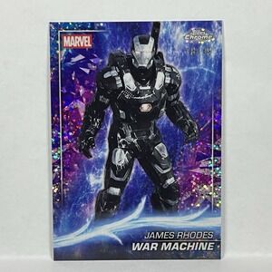 2025 Topps Chrome Marvel Studios James Rhodes War Machine Speckle Refractor /49